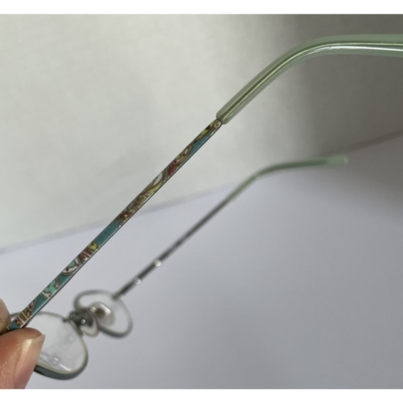 VERA Bradley VB Maggie AUTHENTIC DESIGNER EYEGLASSES Peacock (PEA) 125 48 [] 16 - Picture 11 of 12